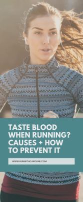 Tasting Blood When Running in Cold: A Metaphor for Life's Relentless Pursuit